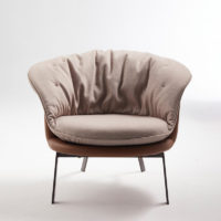 Fabric leisure chair