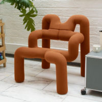 Water Pipe Shaped Chair